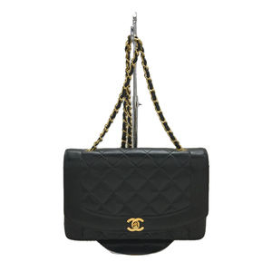 Chanel Diana Flap Matelasse Leather Shoulder Bag